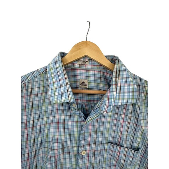 Peter Millar Plaid Shirt‎ Mens XXL Button Up Casual Business Workwear - Picture 4 of 12